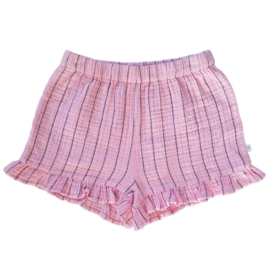 Krissie Shorts | Dusty pink stripe