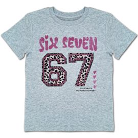 Stevie Oversized Tee | Grey Melee 67