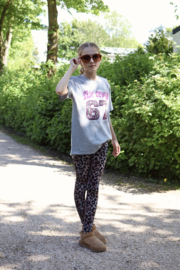 Stevie Oversized Tee | Grey Melee 67