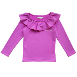 Rose Top ls | Super Pink