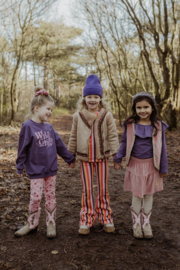 Lizzy Velvet Gilet | Rose Pink