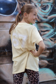 Stevie Oversized Tee | Butter Yellow 67