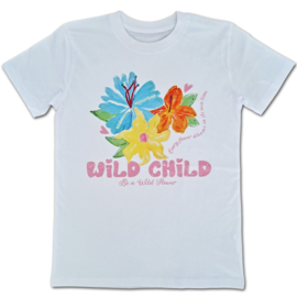 Stevie Oversized Tee | White Flowers