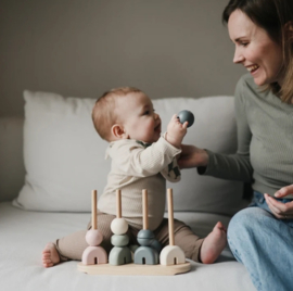 MUSHIE WOODEN MULTI SHAPE STACKER