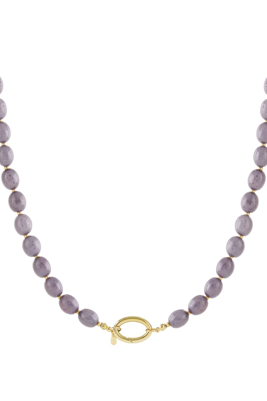 KRALENKETTING GRIJS