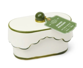 paddywax dish candle - smoked pistachio