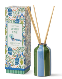 paddywax peacock diffuser - misted lime