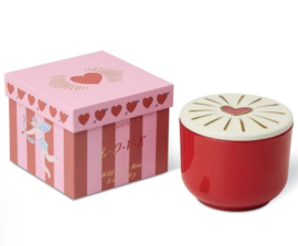 paddywax red glass candle - wild fig & rose