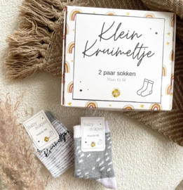 baby sokjes - klein kruimeltje