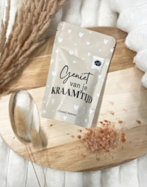 badzout - geniet van je kraamtijd