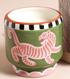paddywax tiger candle - black cedar & fig