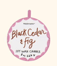 PADDYWAX CANDLE BLACK CEDAR & FIG