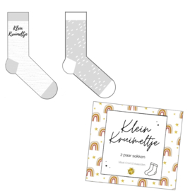 baby sokjes - klein kruimeltje