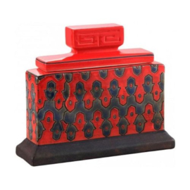 PTMD - vintage pot met deksel - Retro woonaccessoire - verkrijgbaar in 2 afmetingen