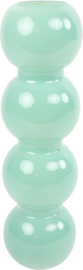 Country Field - 2 stuks vazen - glas - H 30 x Ø 8,5 cm - in 2 kleuren