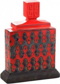 PTMD - vintage pot met deksel - Retro woonaccessoire - verkrijgbaar in 2 afmetingen