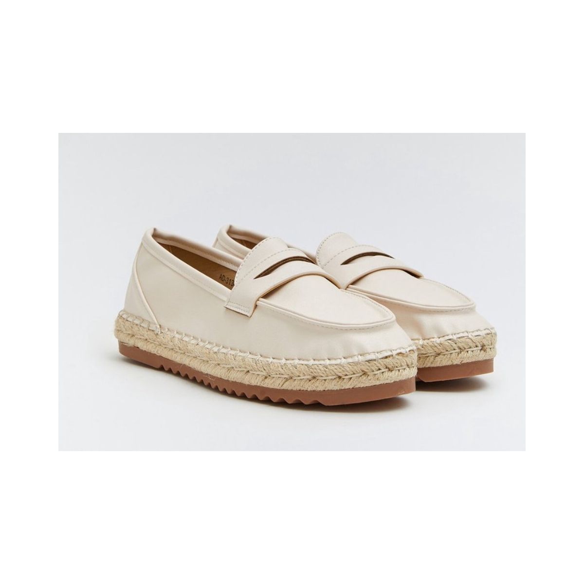 Buonarotti - Dames - Loafers - Mocassins - Espadrilles - schoenen - ecru - Imitatieleer