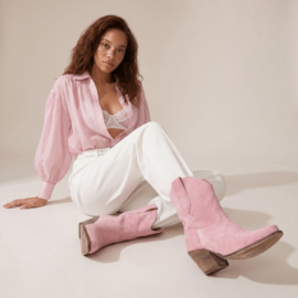 Kali shoes - cowboylaarzen - echt leer/suede - made in Italy - instapmodel