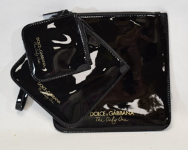 Dolce Gabbana - tas - tasjes set - 3 stuks - aan elkaar te bevestigen - met drukker