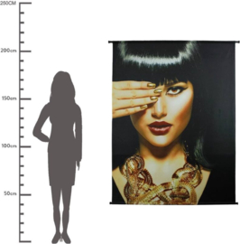 Wants&Needs - wandkleed - fluweel - 140 X 170 cm