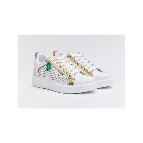 Buonarotti - Dames - Sneakers - wit - imitatieleder