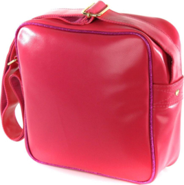 Kunstboer schoudertas - Bambi/Papegaai - kindertas H25 x Br25 x L10 cm