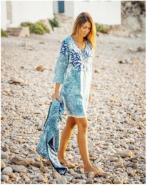 Isla Bonita - Pareo - badlaken - strandlaken - badhanddoek - Ibiza - Boho - 1.60 x 90 cm