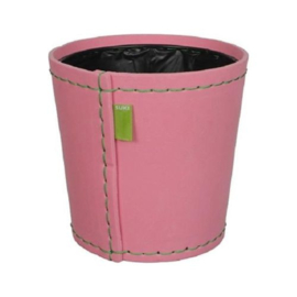 Suki - 3 stuks - Bloempot - roze - Ø 12,5 cm - H 11,5 cm - rubber - overpot