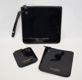 Dolce Gabbana - tas - tasjes set - 3 stuks - aan elkaar te bevestigen - met drukker
