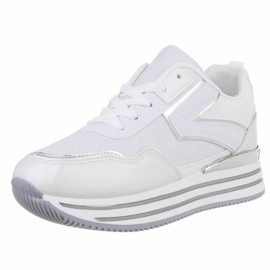 Witte zomersneakers - damessneakers