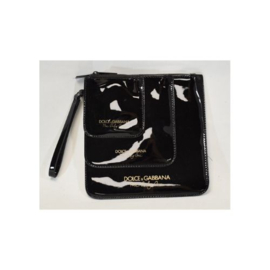 Dolce Gabbana - tas - tasjes set - 3 stuks - aan elkaar te bevestigen - met drukker
