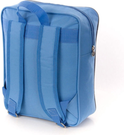 Kunstboer rugzak, rugtas Havik, roofvogel blauw, jongenstas