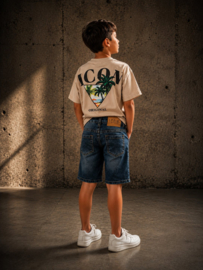 Beige Jongens T-shirt ICON Original – Stoere Streetwear Look