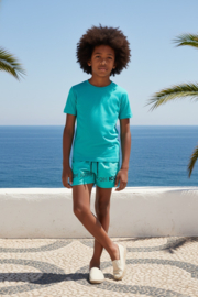 Jongens Zwembroek Turquoise ICON – Kinder Swimshort Aqua