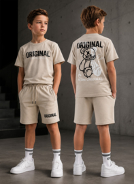 Beige Jongens ORIGINAL Zomerset – Stoere Streetwear Outfit