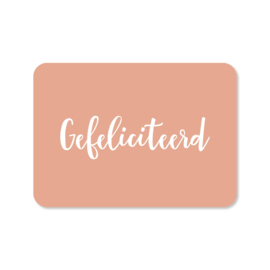 Gefeliciteerd