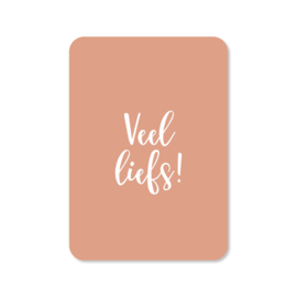 Veel liefs!