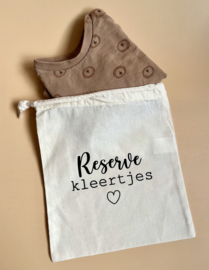 Bewaarzak Reserve kleertjes - personaliseerbaar