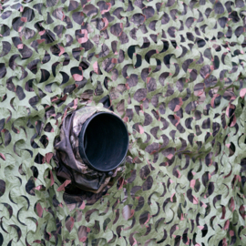 Filet de camouflage 2, vert/marron, 2,4 x 3 m.