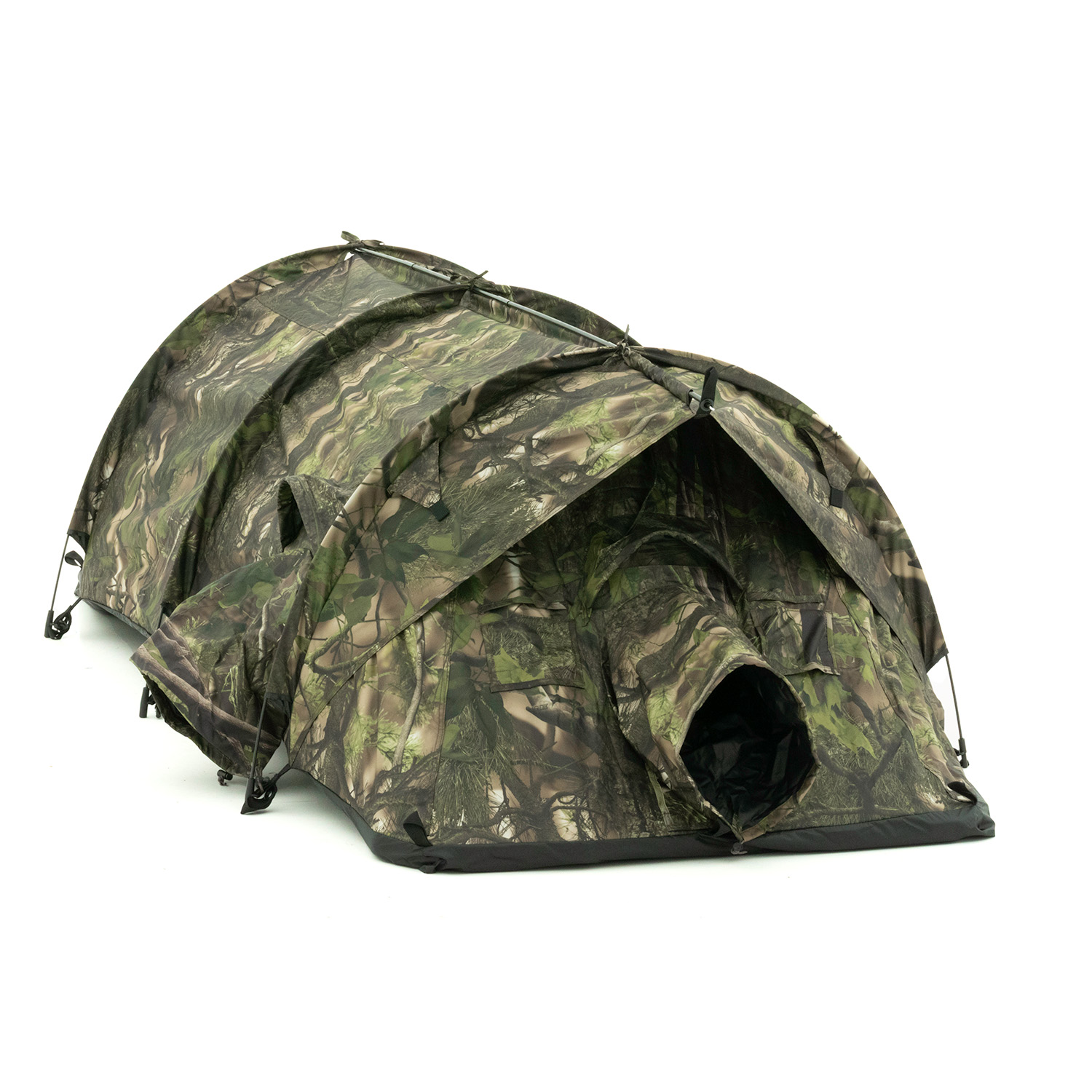 Tente-Affût au sol Falco Mark IV Vert avec 3 Snoots/Manchons fixes