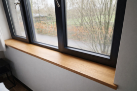 Houten vensterbanken op maat - over bestaande vensterbank te plaatsen