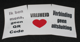 Banner met eigen tekst