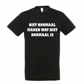 Niet normaal maken