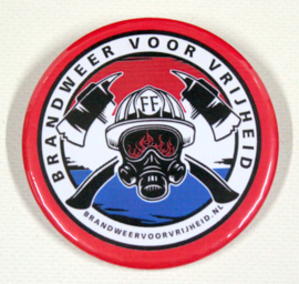 Button BRANDWEER VOOR VRIJHEID NL