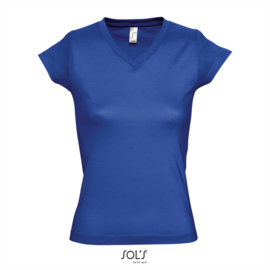 T-shirt V hals Moon