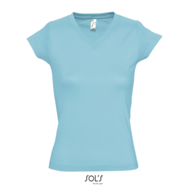 T-shirt V hals Moon