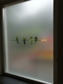 Raamblindering decoratie