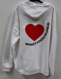 Hoodie HARTVOORVRIJHEID