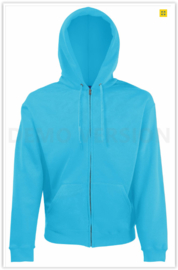 Zipped hoodie Fruit of the loom