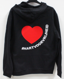 Hoodie HARTVOORVRIJHEID